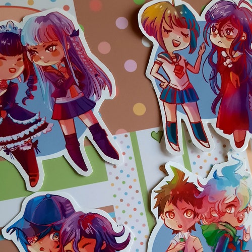Danganronpa Stickers - Etsy