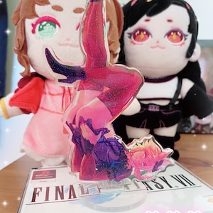 Final Fantasy 7 : Cloud Strife Glitter Epoxy Acrylic Standee