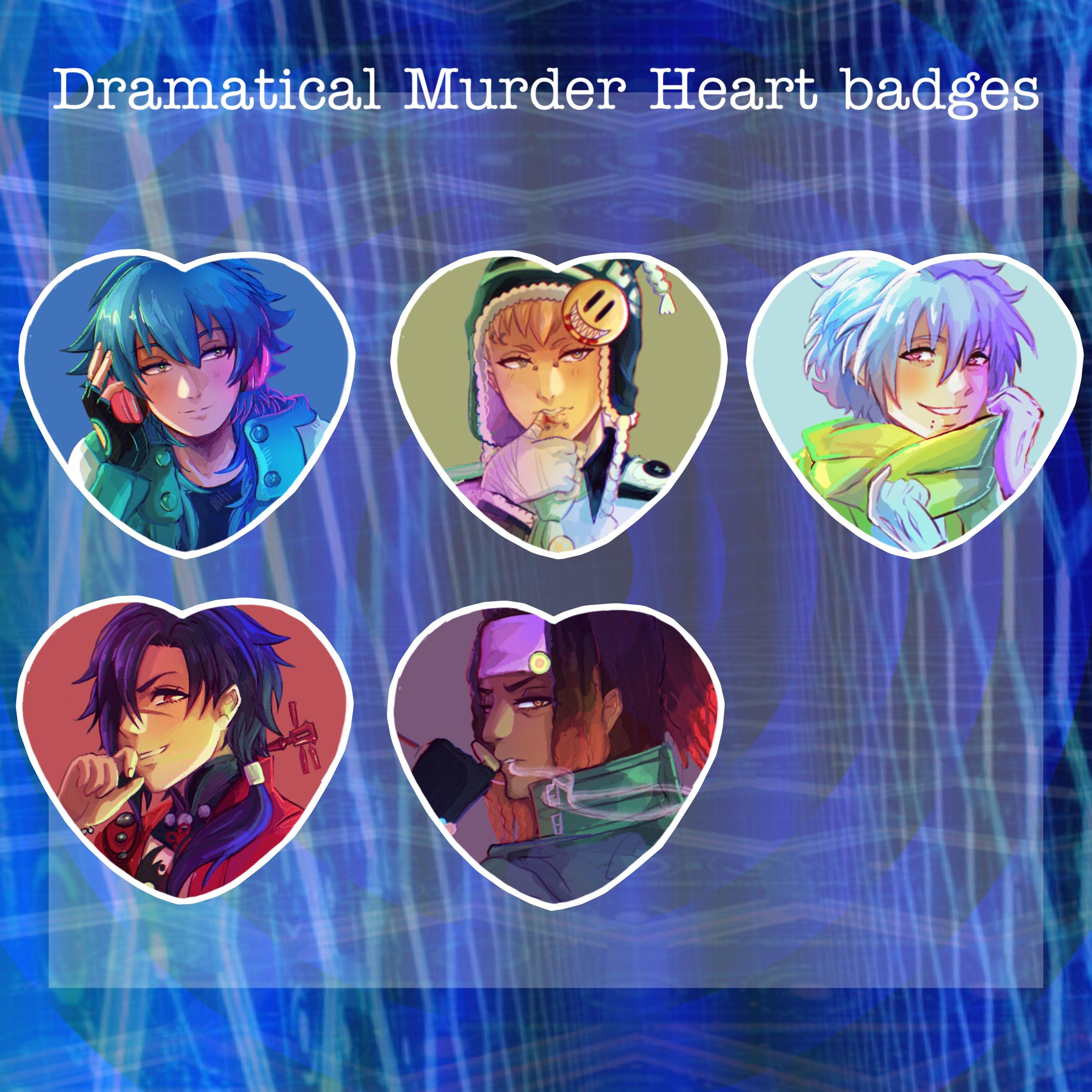 Dramatical Murder Heart Badges - Etsy