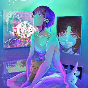 Experimentos en serie Lain Print