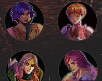 Fear and Hunger 58mm Badges