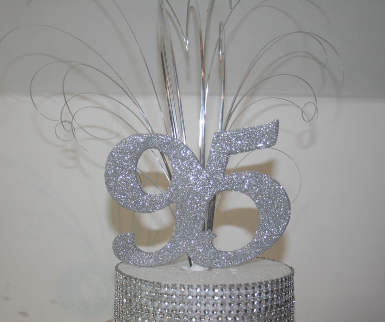 Large Age Large Number Cake Topper Birthday Any Age Any ColourColours 18th 21st 30th 40th 50th 60th 70th Party