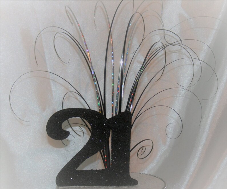 Large Age Large Number Cake Topper Birthday Any Age Any ColourColours 18th 21st 30th 40th 50th 60th 70th Party