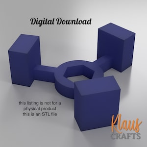 Multi-Stapler Adapter file for Glitter Epoxy Personalization - 3D File, tuner attachement stl, epoxy Turner stl - digital download only