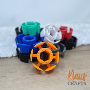 Printed Cup Adapter for Glitter Epoxy Personalization - tuner attachement, epoxy Turner adapter