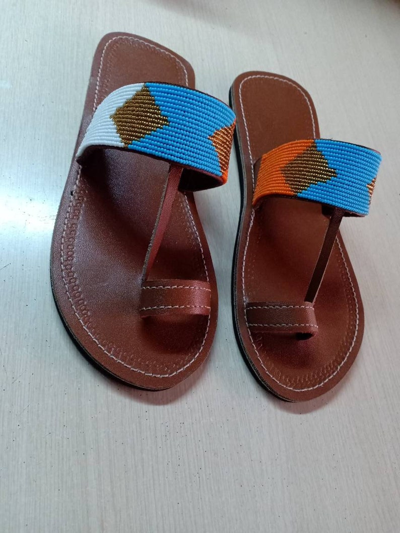 ON SALE Father's Day Gift Idea African Sandals Kenyan - Etsy