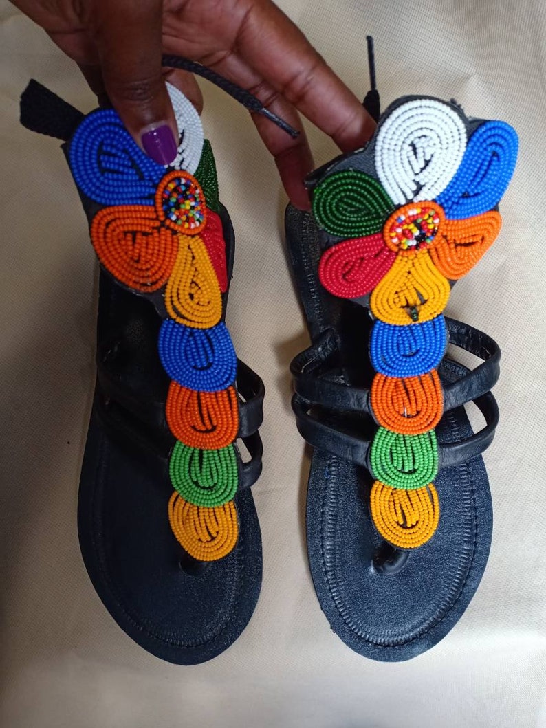 gladiators sandals women beaded gladiators beautiful gladiators African sandals gift for her summer sandals