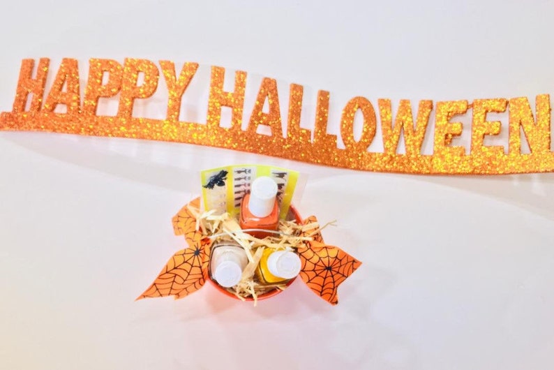 Halloween Nail Design Gift Kit  Includes 3 Nail Polishes image 3