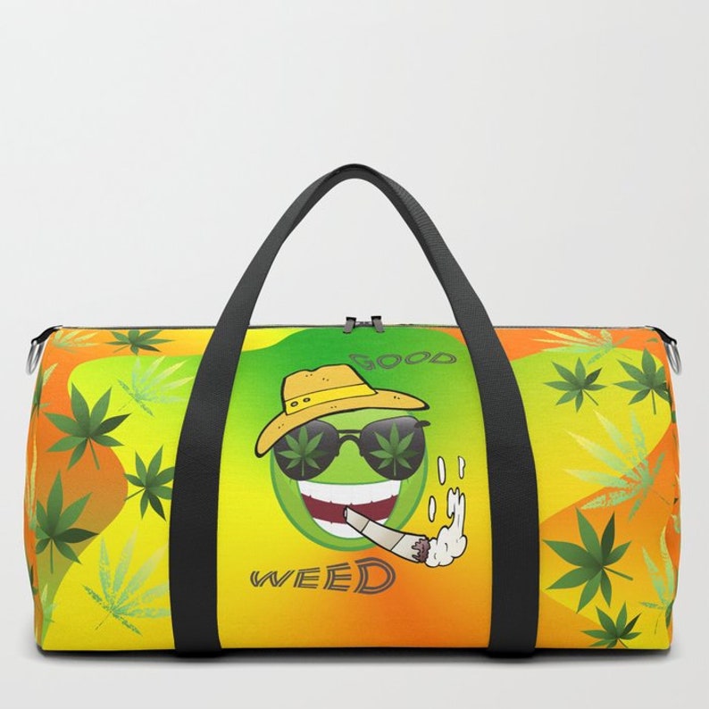 Weed Duffel Bag Duffle Bag Duffel Bags Sports Gym Bag Etsy