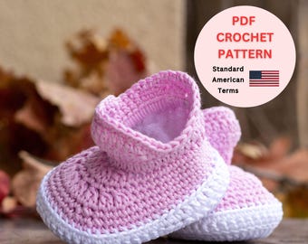Baby Booties Häkelanleitung: Einfache Anleitung (PDF Download)