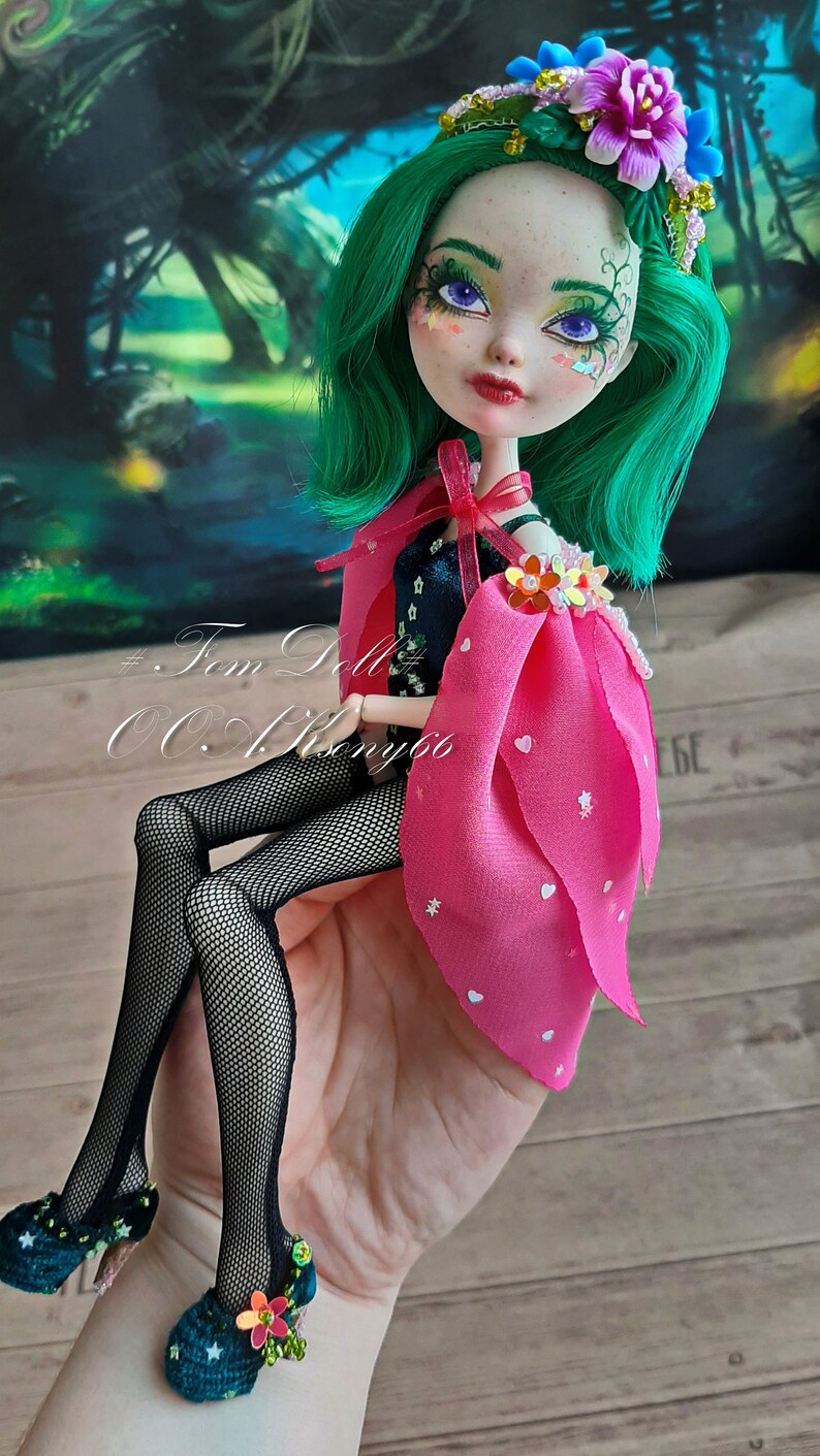 Ever After High OOAK Monster High Repaint doll OOAK Etsy