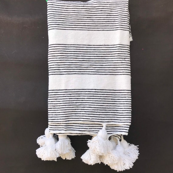Tribe alive moroccan pom throw new arrivals