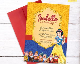 Birthday Invite Girl Etsy