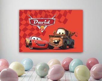 cars birthday party etsy