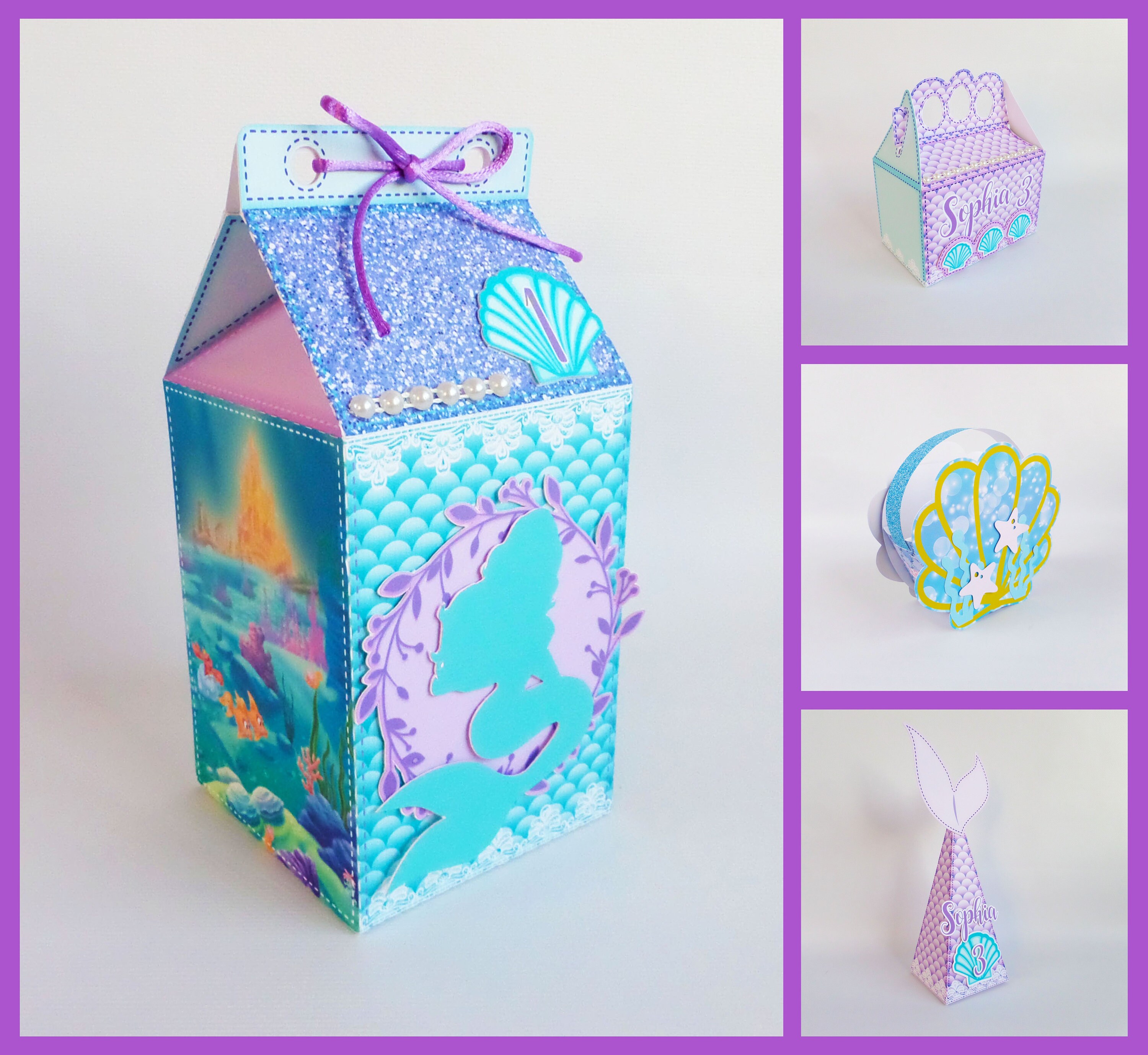 mermaid sweet boxes