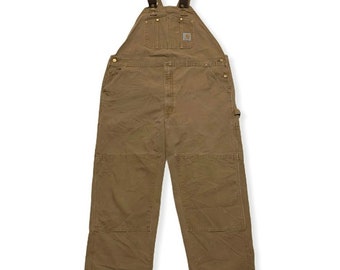 Vintage Carhartt Brown Overall Jumpsuit