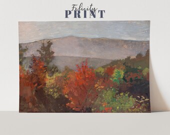 Fall Foliage Print | Fall leaves print | FINE ART PRINT | Hello Autumn | Fall Art Print