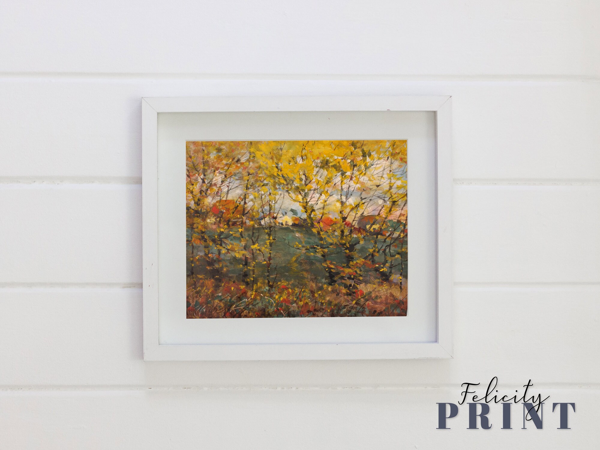 Changing Leaves Print Fall Foliage FINE ART PRINT Autumn - Etsy UK