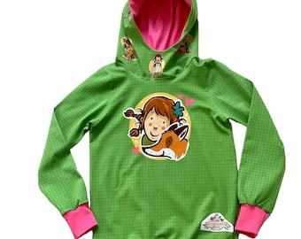 Schule der magischen Tiere Hoodie Ida Pullover in Wunschgröße bis Gr. 146