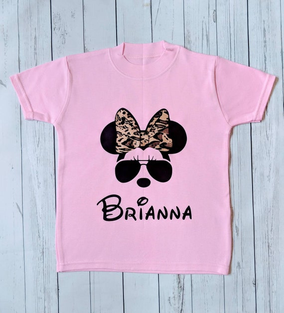 personalised minnie mouse t shirt