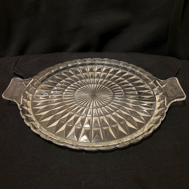Glass Platter - Etsy