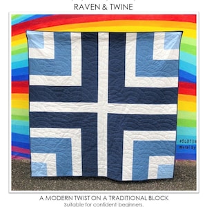 Cabin Joy Quilt Pattern (PDF) by Raven and Twine