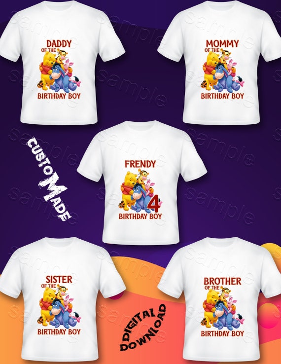 winnie the pooh family shirts