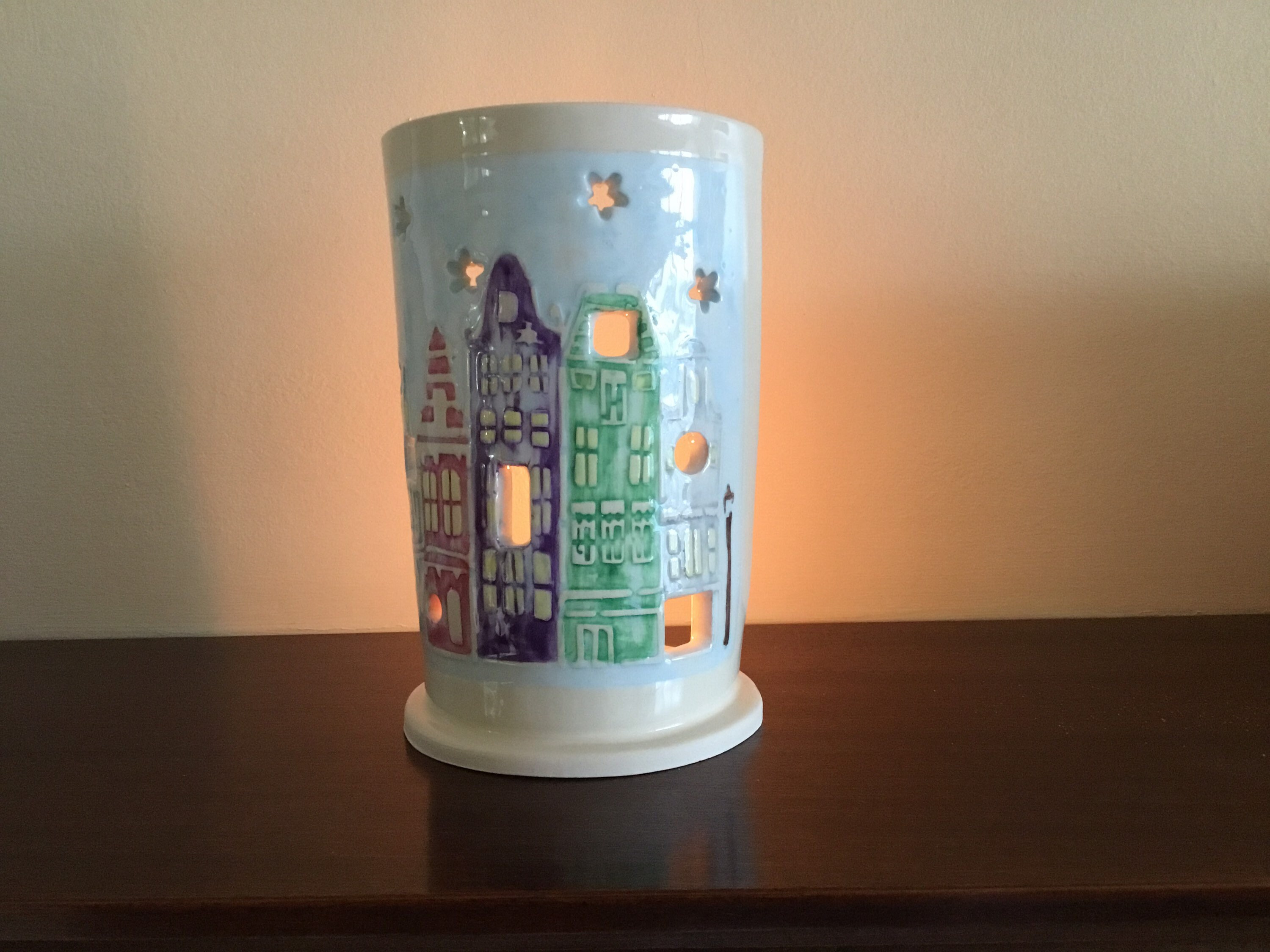 Candle holder tealight candles unusual gift idea scented Etsy