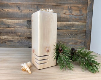 Zirbenlüfter für ein gesundes und angenehmes Raumklima, Zirbenholz, Raumlüfter - Ideal als Geschenk zu Weihnachten