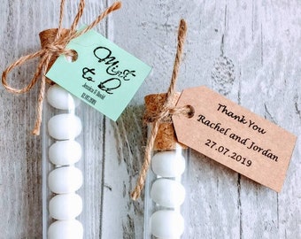 100 Personalised Wedding Favour Scrolls 5 Poems 5 Styles With