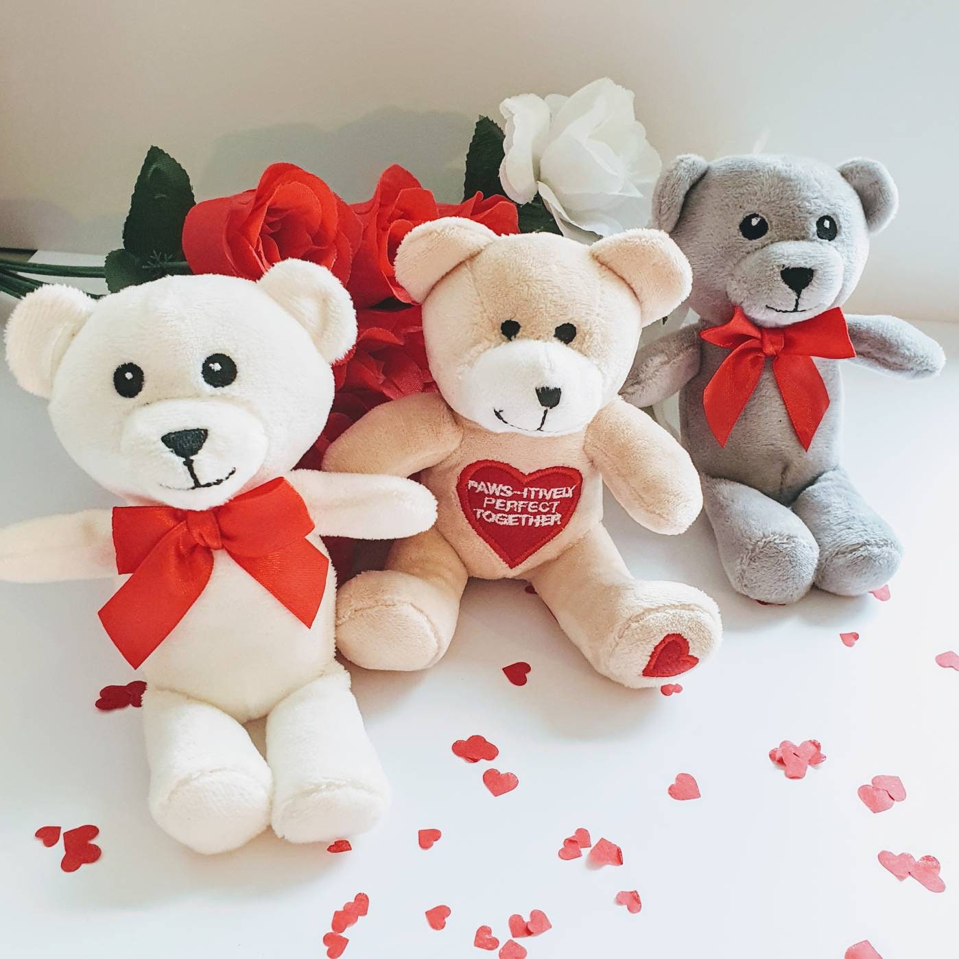 Red valentines bear on sale