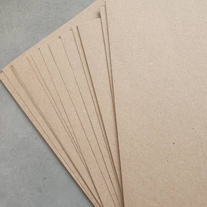 Kraft Paper Sheets 100 Full 8.5 X 11 Grocery Bag Brown 50lb DIY Belly Bands  Wedding Supplies Wrapping Paper Art and Craft Supply 