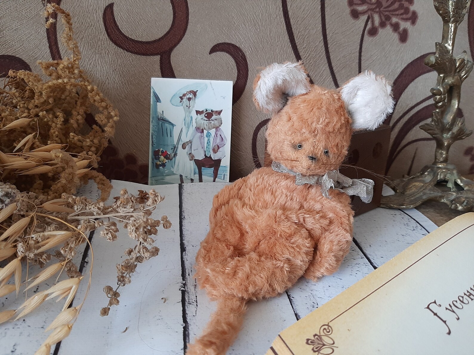 Pocket mouse teddy mous miniature teddy mouse stuffed | Etsy