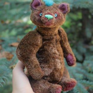 Big Unusual Vintage Teddy Bear big teddy bear toy Teddy bear teddy Artist teddy bear toy jointed collectable teddy bear Stuffed animal teddy