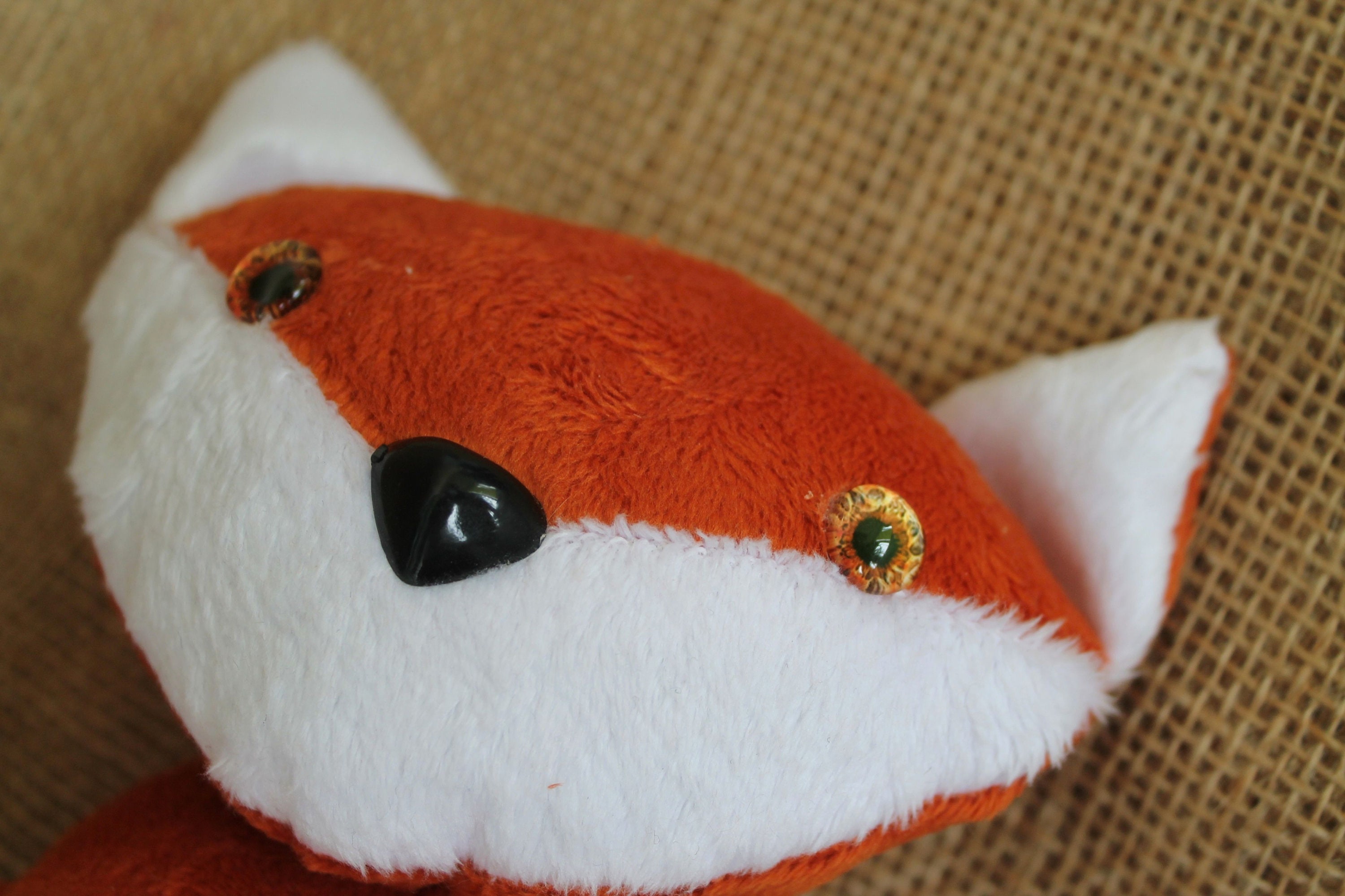 Fox Stuffed Animal Kids Birthday Gift Cute Fox Plush Toy Doll Etsy UK