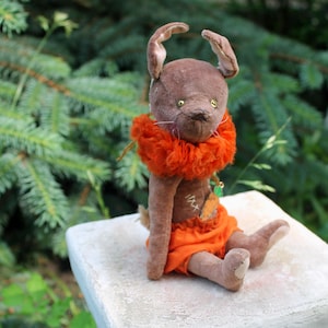 Vintage Teddy Rabbit big teddy bunny toy Teddy toy rabbit teddy Artist rabbit toy bunny jointed collectable teddy Stuffed animal teddy toy