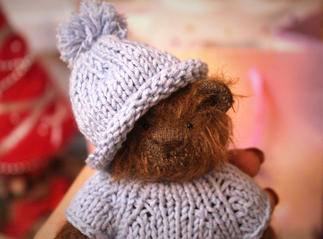 Handmade Toy Teddy Bear Artist Teddy Stuffed Teddy Bear Toy Vintage Toy Handmade Toy Teddy Bear Artist Teddy Stuffed Teddy Bear Toy Vintage Toy