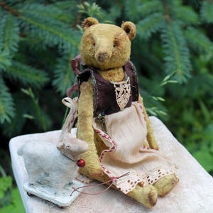 Vintage Teddy Bear big teddy bear toy Teddy bear teddy Artist teddy bear toy jointed collectable teddy bear Stuffed animal teddy toy bear