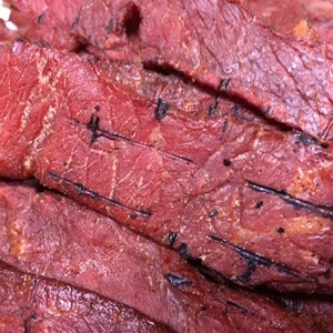 Charlie&#39;s Homemade Wood Smoked Beef Jerky Strips - FREE  SHIPPING