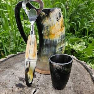 Viking Tankard Drinking Horn Mug Shot Opener Combos