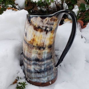 Large 24oz Viking Tankard Drinking Horn Mug