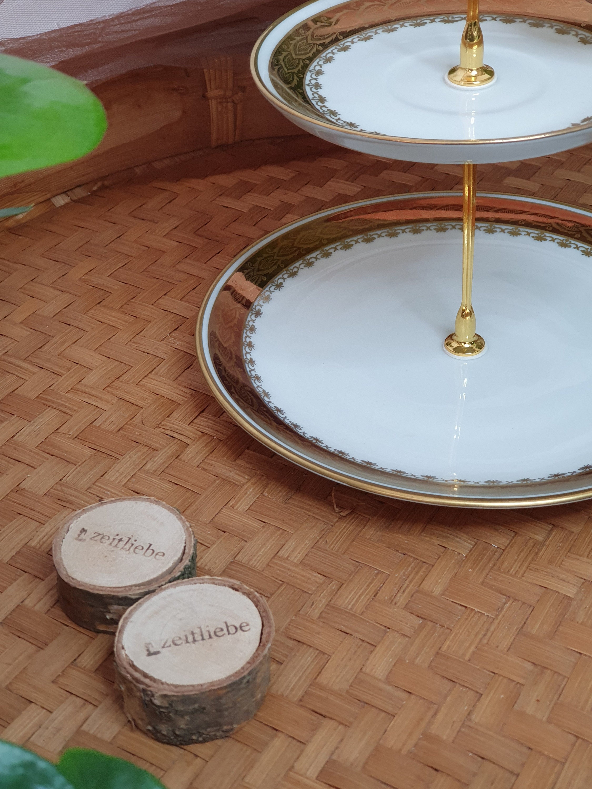 etagere aus sammeltassen ohne bohren