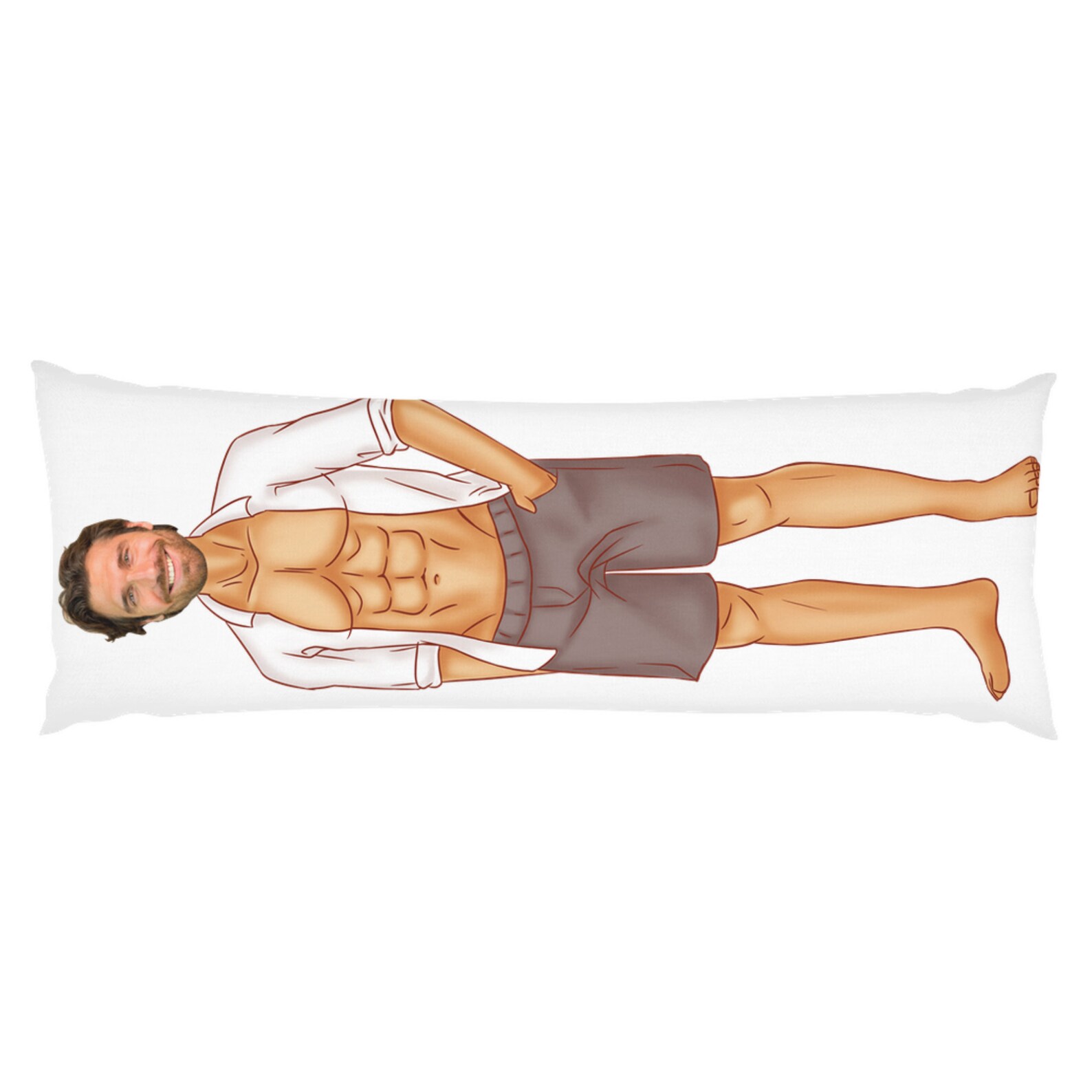 Custom body pillow long distance relationship gift for Etsy