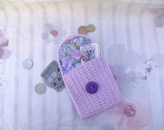 crochet purse / fold purse / coin purse /card purse