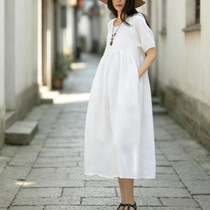 White Babydoll Dress Plus Size - Etsy White Babydoll Dress Plus Size - Etsy