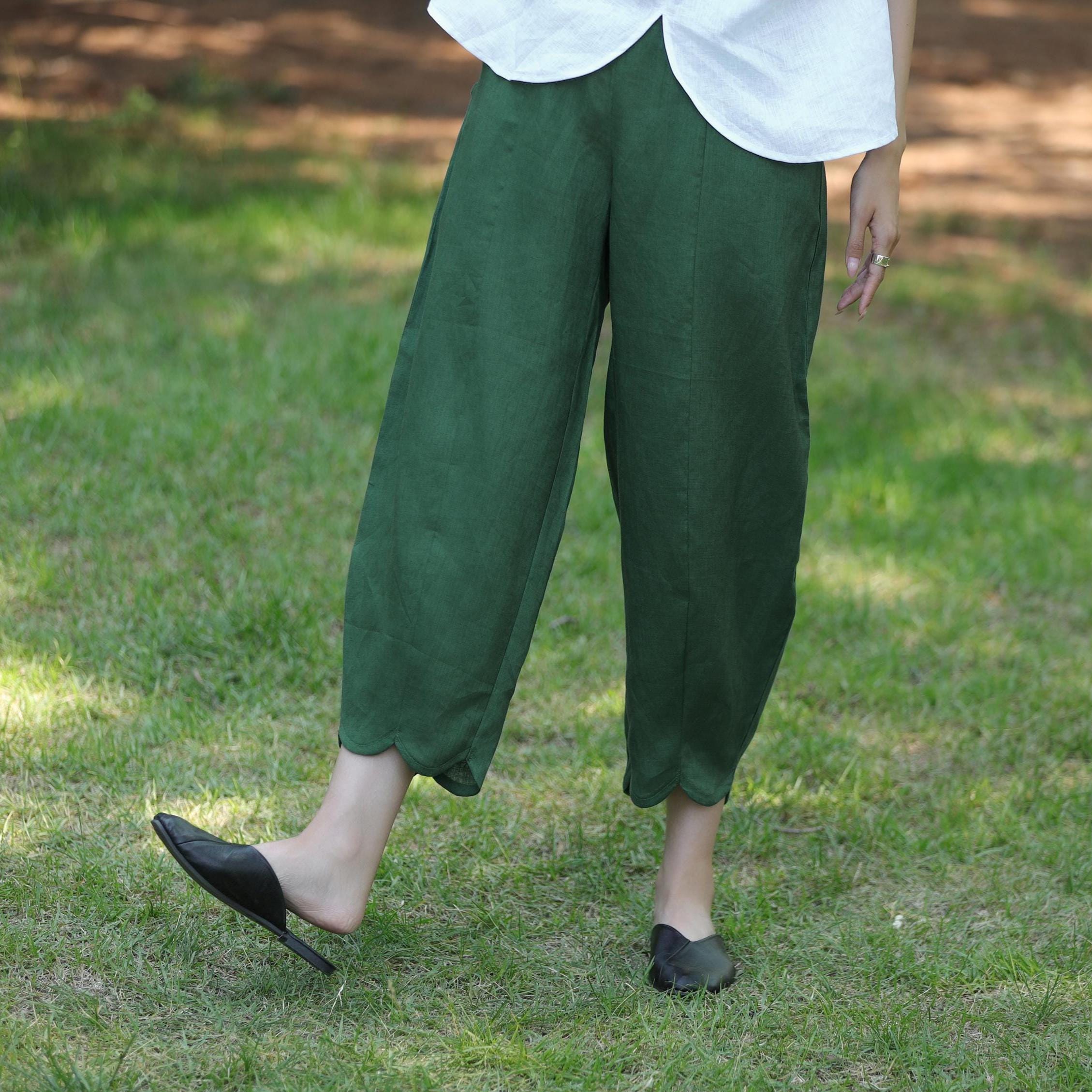 Vintage Linen Pants - Etsy