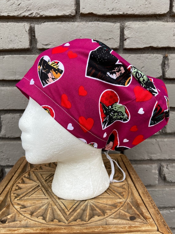 Star Wars Scrub Cap, Surgical Scrub Cap, Scrub Caps for Women, Scrub Hats, Euro Pixie Toggle Hat