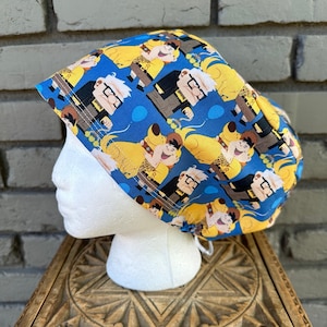 Up Scrub Cap, Up Scrub Hat, Surgical Scrub Cap, Scrub Caps for Women, Scrub Hats, Euro Pixie Toggle Hat