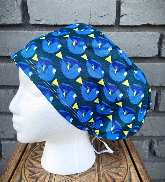 Nemo Scrub Cap, Surgical Scrub Cap, Scrub Caps for Women, Scrub Hats, Euro Pixie Toggle Hat