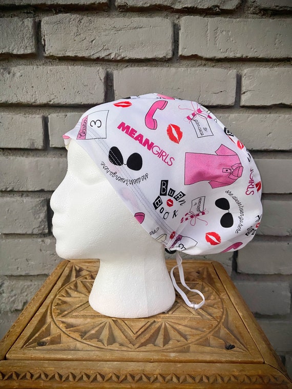 Mean Girls Scrub Cap, Mean Girls, Surgical Scrub Cap, Scrub Caps for Women, Scrub Hats, Euro Pixie Toggle Hat